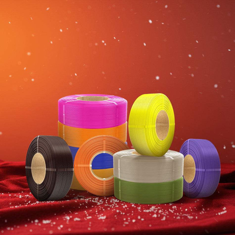 SUNLU Nachfüll-Filament 1KG, PLA, PLA+, PLA+2.0, PETG Filament, Kompatibel mit 2025 SUNLU Mehrwegspulen der 3. Generation und BambuLab Mehrwegspulen, 1KG 1.75mm Filament