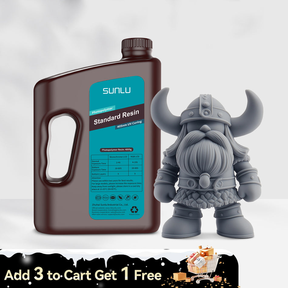 [KAUFEN 3, BEZAHLEN 2] 4000G-Flaschenpaket Standard-Harz, Water-wash Standard Harz