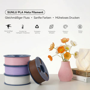 [MOQ: 3 Rollen] PLA Meta Serie Filament 1KG