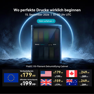 [Demnächst] FilaDC i10 Filament-Entfeuchtungsschrank