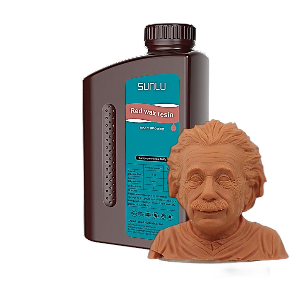 SUNLU Rotes_Wachsharz 1000G sunlu.de