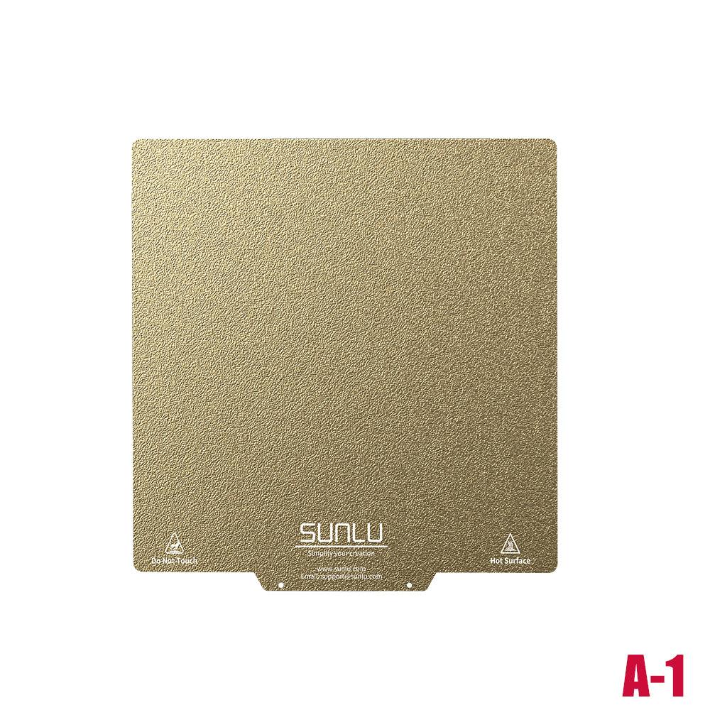 3D Druck PEI Bauplatte, Federstahl mattierte Bauplatte, geeignet für alle FDM Drucker mit 235*235mm Größe, 2A+1B sunlu.de