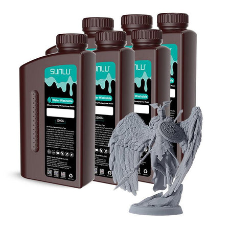 [über 6 Flaschen Bündelverkäufe] SUNLU Wasser-auswaschbares UV-Harz 1000G sunlu.de