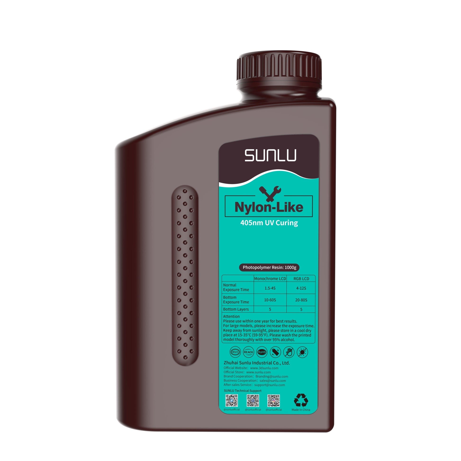 SUNLU PA-ähnliches (Nylon-ähnliches) UV-Harz 1000G sunlu.de