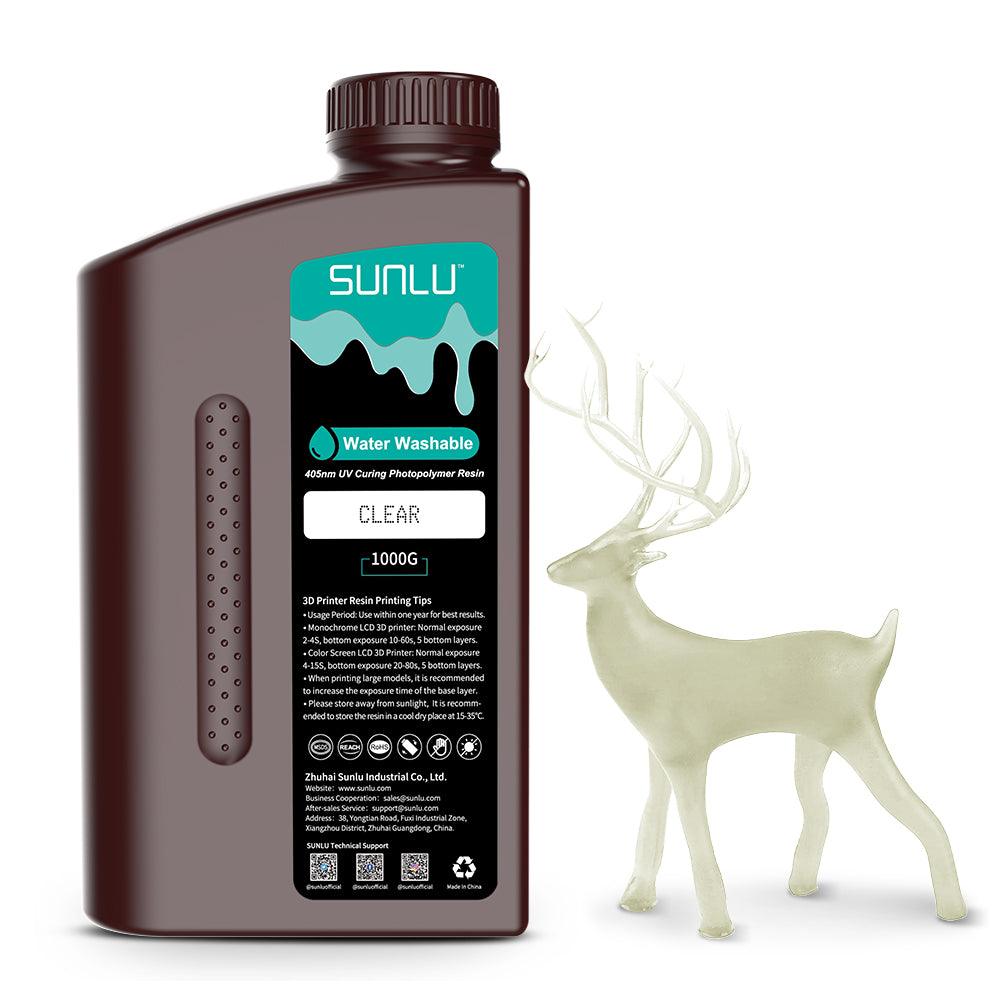 [über 6 Flaschen Bundle-Verkauf] SUNLU Standard-Harz oder Wasser abwaschbares UV-Harz 1000G sunlu.de