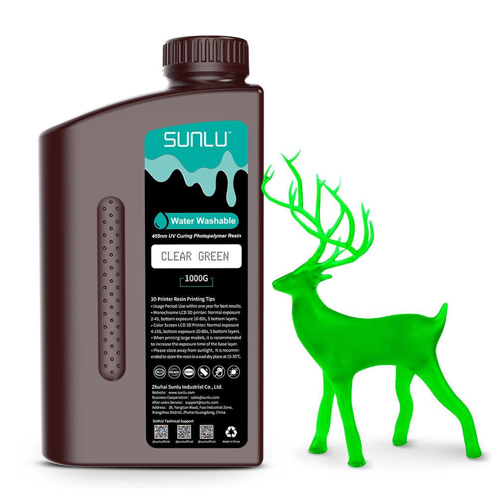 [über 6 Flaschen Bundle-Verkauf] SUNLU Standard-Harz oder Wasser abwaschbares UV-Harz 1000G sunlu.de