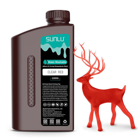 [über 6 Flaschen Bundle-Verkauf] SUNLU Standard-Harz oder Wasser abwaschbares UV-Harz 1000G sunlu.de