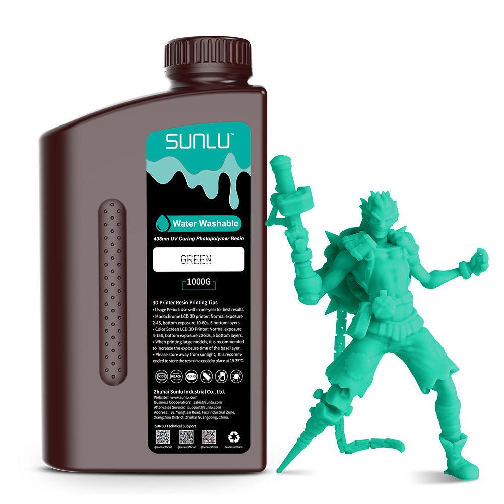 [über 6 Flaschen Bundle-Verkauf] SUNLU Standard-Harz oder Wasser abwaschbares UV-Harz 1000G sunlu.de