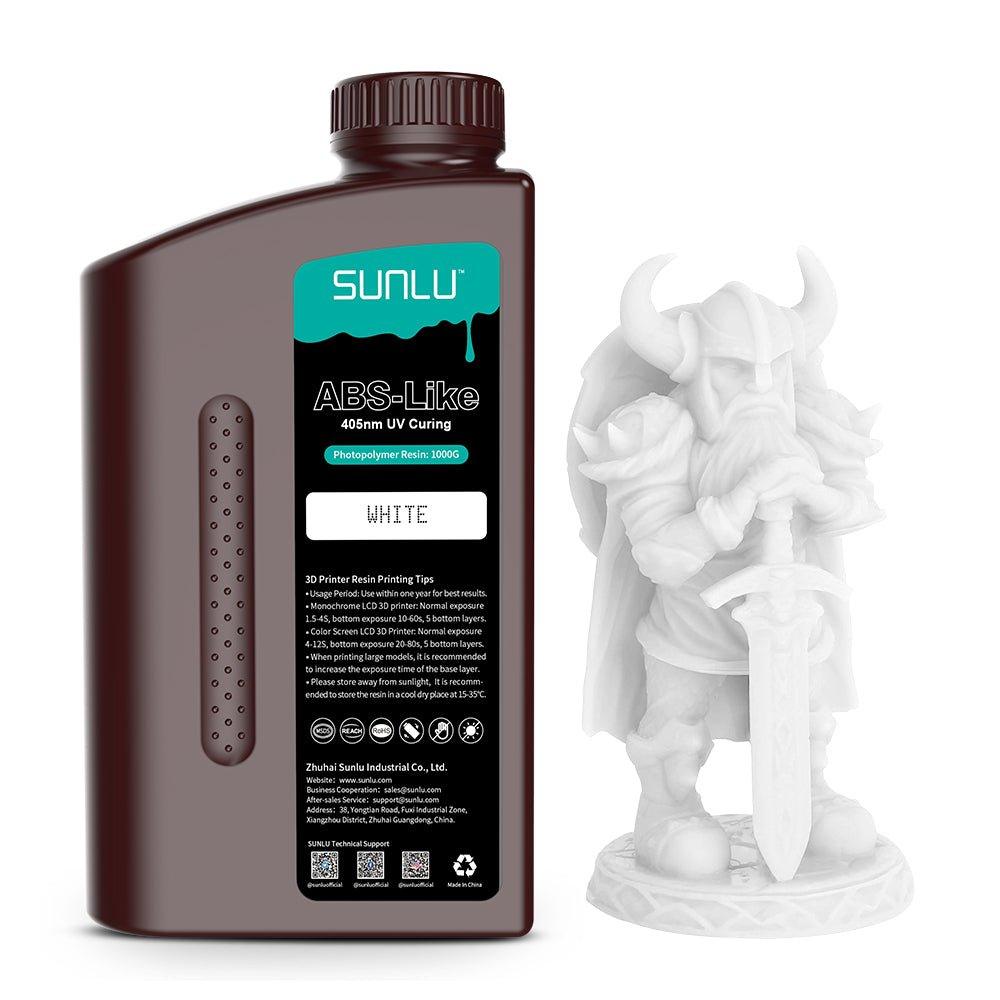 SUNLU ABS-Like 3D Printer Rapid Resin 405nm LCD UV-Curing Resin Photopolymer Resin for LCD 3D Printing - SUNLU Official Online Store¡꨹Best 3D Filament Best Selling Supplier & Manufacturer