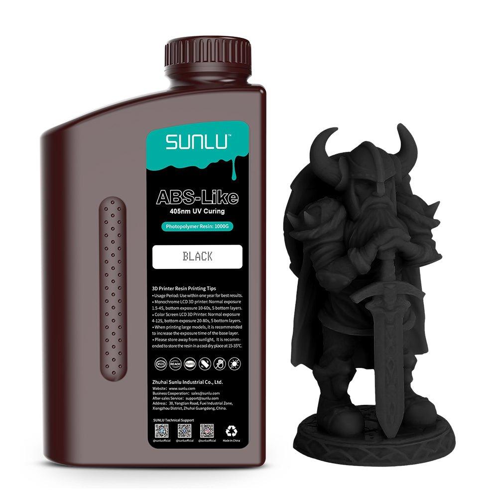 SUNLU ABS-Like 3D Printer Rapid Resin 405nm LCD UV-Curing Resin Photopolymer Resin for LCD 3D Printing - SUNLU Official Online Store¡꨹Best 3D Filament Best Selling Supplier & Manufacturer
