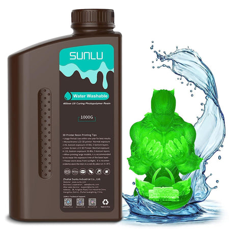 [über 6 Flaschen Bundle-Verkauf] SUNLU Standard-Harz oder Wasser abwaschbares UV-Harz 1000G sunlu.de